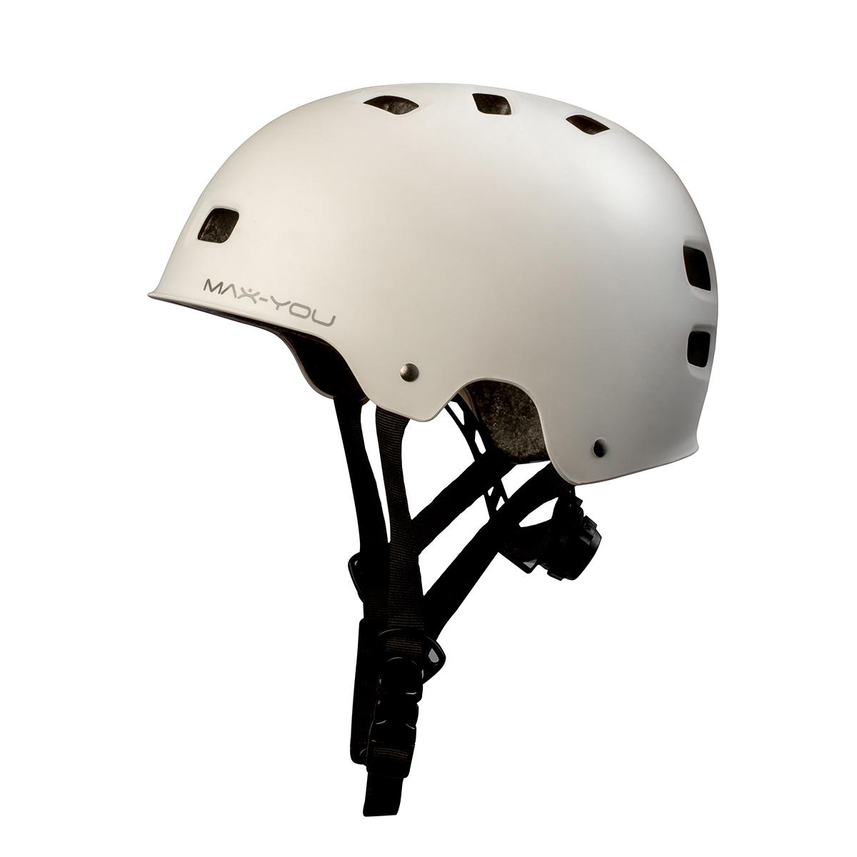 Casco MAX-YOU VH62 Blanco Mate Large